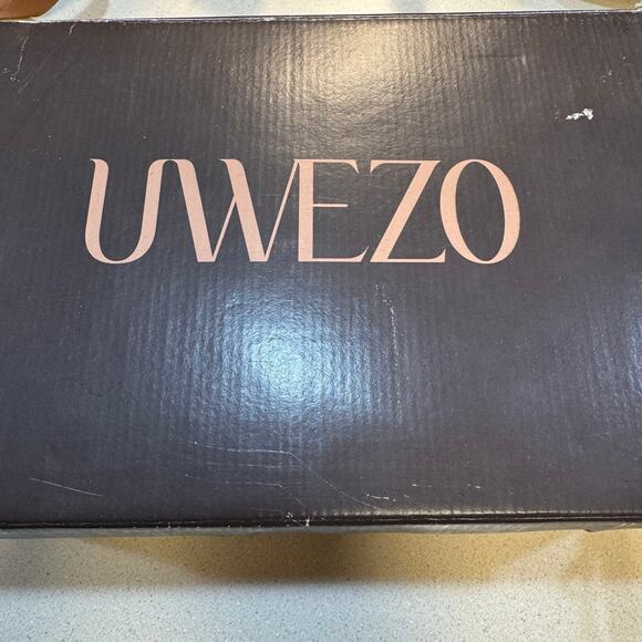 Uwezo Women's Tan Nuhu Hair On Oxfords Size 8.5 In Original Box - Picture 8 of 9